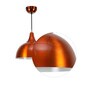 Masakazu Orange Metal Hanging Light