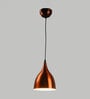 Margie Orange Metal Hanging Light