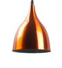 Margie Orange Metal Hanging Light