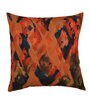 Orange Abstract Fabric 16 x 16 Inches Cushion Cover