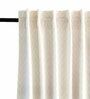 Orange Polycanvas Floral 7ft Blackout Fabric Loops Door Curtain