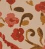 Orange Traditional Fabric 16 x 16 Inch Cushion Cover