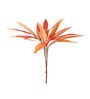 Orange Polyester Artificial Draceana Plant Without Pot