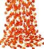 Polyester Orange Maple Garland Creeper Without Pot Artificial Plants