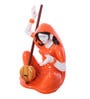 Orange Polyresin Meerabai Playing Musical Instrument Idol