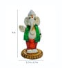 Orange Polyresin Neta Ganesha