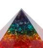 Orange Resin Bewitching Pyramid Prism