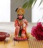 Orange Resin Lord Hanuman Idol