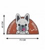Orange Rubber Coir 27X17 Inches Anti-Skid Door Mat