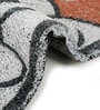 Orange Rubber Coir 27X17 Inches Anti-Skid Door Mat