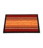 Orange Rubber Slogan 18x12 inches Anti skid Doormat
