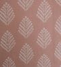 Orange Shade Floral 400 TC Cotton Double Queen Size Bedsheet With 2 Pillow Covers