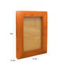Orange Soild Wood 6 x 4.5 Inch Photo Frame
