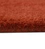 Red Wool Solid 3 x 5 Feet Hand Tufted Carpet