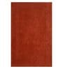 Red Wool Solid 3 x 5 Feet Hand Tufted Carpet