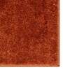 Orange Solid Microfibre 23x15 Inches AntiSkid Bath Mat