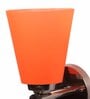 Gatwick Orange Steel Hanging Light