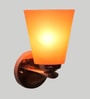 Gatwick Orange Steel Hanging Light