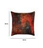 Orange Abstract Fabric 16 x 16 Inch Cushion Cover