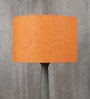 Trieste Orange Cotton Fabric Solid Lampshade