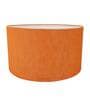 Delmas Orange Cotton Fabric Solid Lampshade
