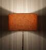 Delmas Orange Cotton Fabric Solid Lampshade