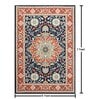 Multicolor Traditional Wool 5 ft x 7 ft Hand Tufted Carpet