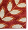 Orange Wool Floral 55 x 22 Inches Runner