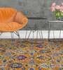 Orange Persian Wool 5 ft x 8 ft Hand Tufted Carpet