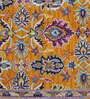 Orange Persian Wool 5 ft x 8 ft Hand Tufted Carpet