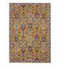 Orange Persian Wool 5 ft x 8 ft Hand Tufted Carpet