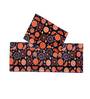Oranges all over Digital Printed Max Absorbant Kitchen Floor Runner with Mat Combo