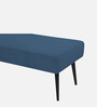 Orbit Fabric Bench in Light Blue Colour