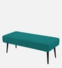 Orbit Fabric Bench in Sea Green Colour
