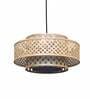 Thomas Orbit Natural Bamboo Hanging Light