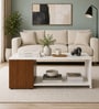 Orbix Center Table In Walnut Finish