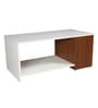 Orbix Center Table In Walnut Finish