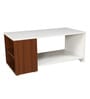 Orbix Center Table In Walnut Finish