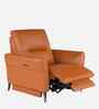 Orchard Motorised 1 Seater Recliners With Type C & USB Port In Brown Color