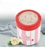 Orchid 750Ml Red Plastic (Set of 2) Airtight Container
