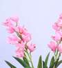 Artificial Orchid Flower Tree Plant with Pot
