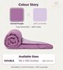 Purple & Lavender 200 GSM Reversible Comforter