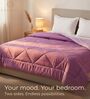 Purple & Lavender 200 GSM Reversible Comforter
