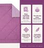 Purple & Lavender 200 GSM Reversible Comforter