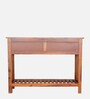 Orchid Solidwood Console Table In Honey Color