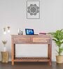 Orchid Solidwood Console Table In Honey Color