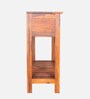 Orchid Solidwood Console Table In Honey Color