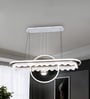 Orel Modern LED Ceiling Chandelier | Height Adjustable | Google & Alexa Compatible | 3 Light Modes | Luxury Decorative Lighting for Living Room, Dining, Bedroom & Office