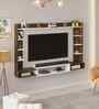 Orelia TV Unit In Brown Maple & White Finish