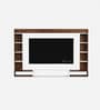 Orelia TV Unit In Brown Maple & White Finish